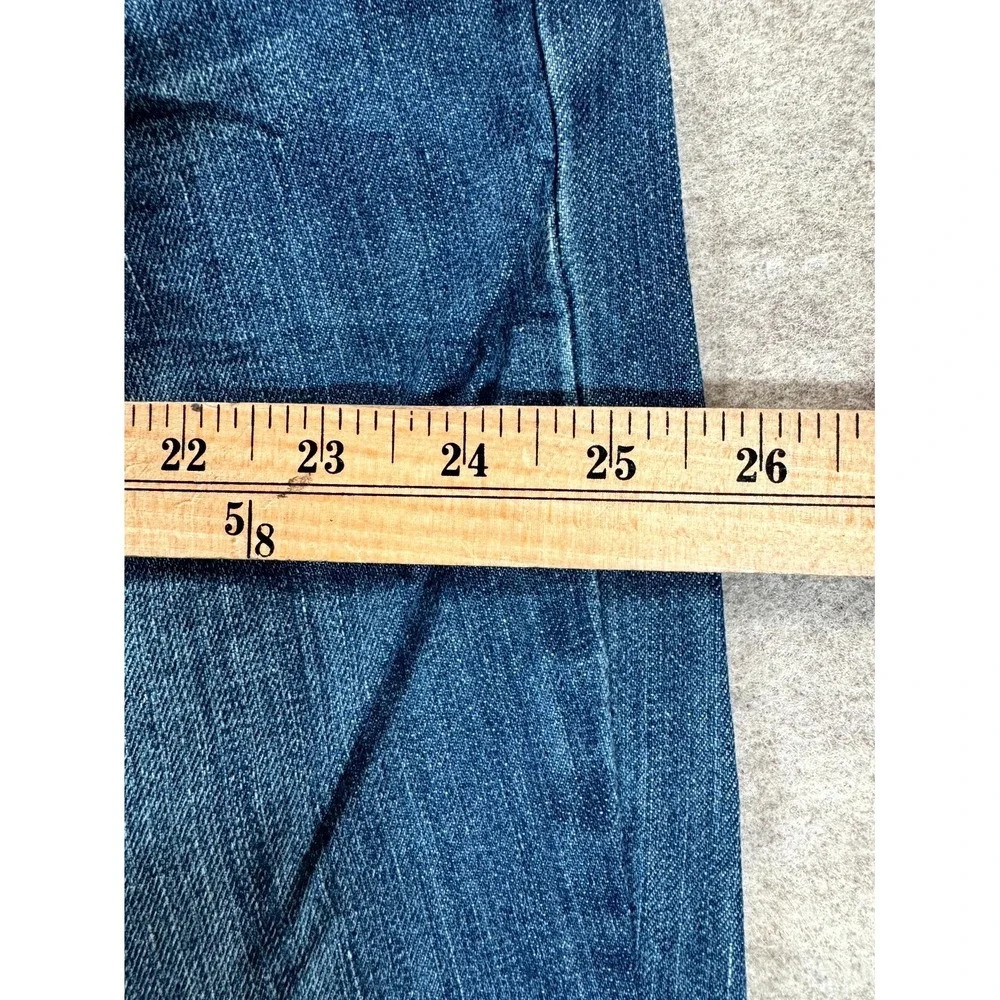 Levi's 501 Jeans Mens 40x34 Blue Denim Straight Leg Button Fly Grunge 501-0000